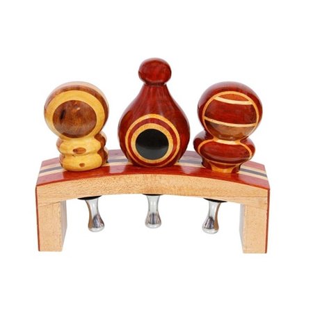 TOPCHEF Wine Bottle Stopper Stand for 3 Stoppers TO395170